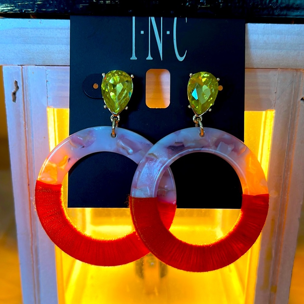 Beautiful multicolored earrings